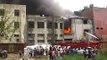 Fire broke out in a plastic factory in Delhi’s Mangolpuri, 20 fire fighter engines on spot