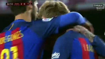 Rakitic  (Penalty) Goal HD - Barcelona	2-0	Hercules 21.12.2016