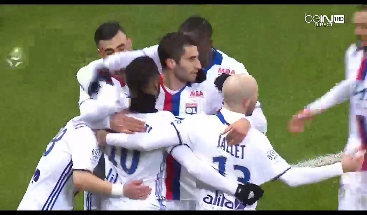 All Goals & Highlights HD - Lyon 2-0 Angers - 21.12.2016