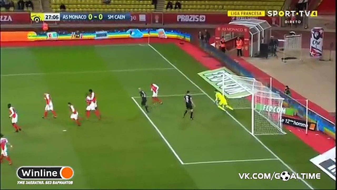 Monaco VS Caen 2-1 - All Goals & highlights - 2...