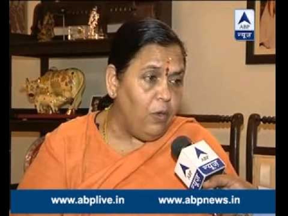 Uma Bharti demand revocation of FIR against Amitabh Thakur