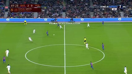 Rafinha Goal - Barcelona 3-0 Hercules - 21.12.2016 UHD