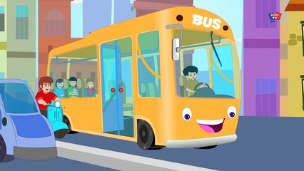Les roues de lAutobus | comptine en français | Wheels on the Bus for Kids