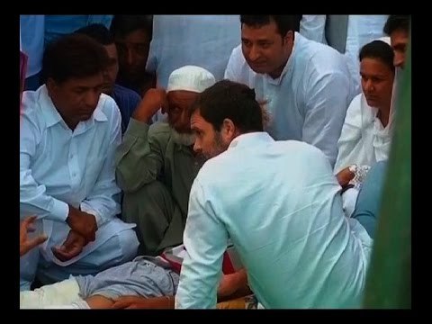 J&K: Rahul Gandhi arrives in Balakot I meets victims of ceasefire violations