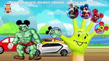 Mickey Mouse Hulk, Iron man, Spider man Super hero Family Finger Nursery Rhymes Lyrics and More