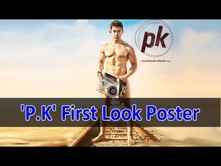 Aamir Khan Bares All (Almost) In 'P.K' First Look Poster
