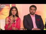 Shilpa Shetty And Raj Kundra Attend The Goa Wedding Show Press Conference