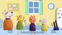 Peppa Pig Friends Party Pay-Doh Finger Family Nursery Rhymes Lyrics