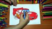 Cars New Coloring Pages for Kids Colors Coloring colored markers felt pens pencils