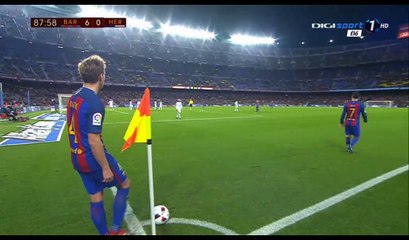 Arda Turan Goal HD - Barcelona 7-0 Hercules - 21.12.2016