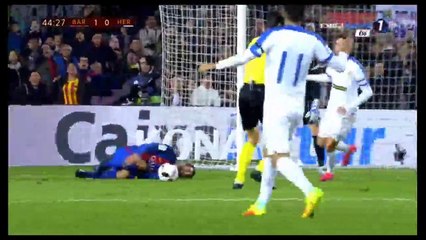 All Goals & Highlights HD - Barcelona 7-0 Hercules - 21.12.2016