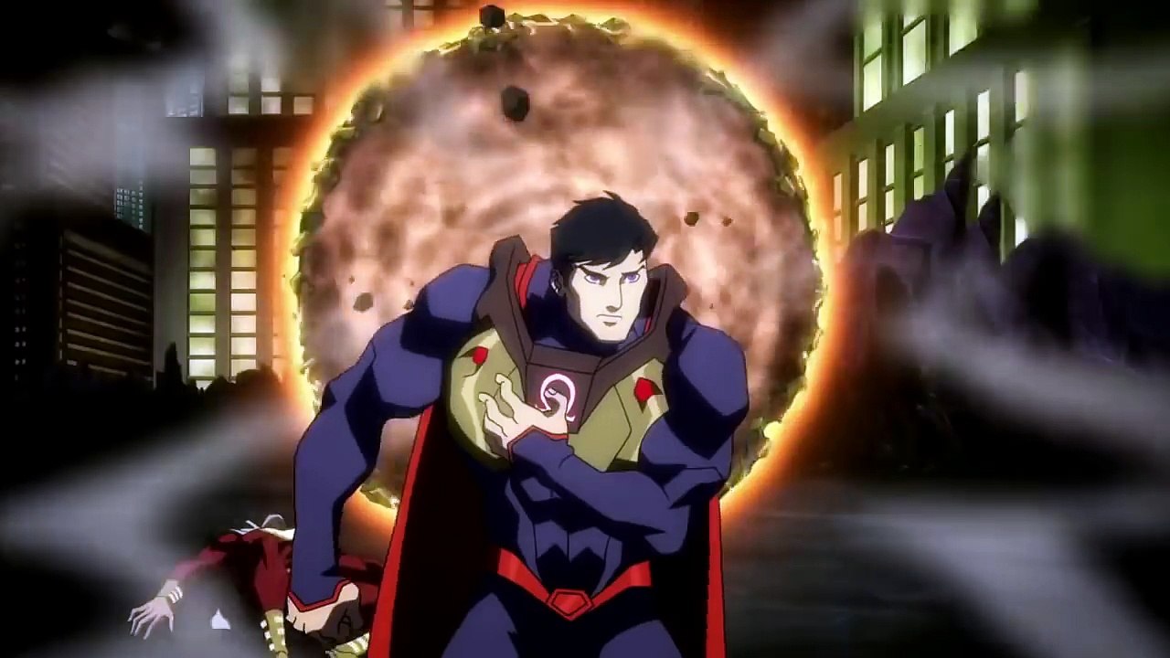 Justice League vs Darkseid The Final Battle Justice League War Fight Scene End