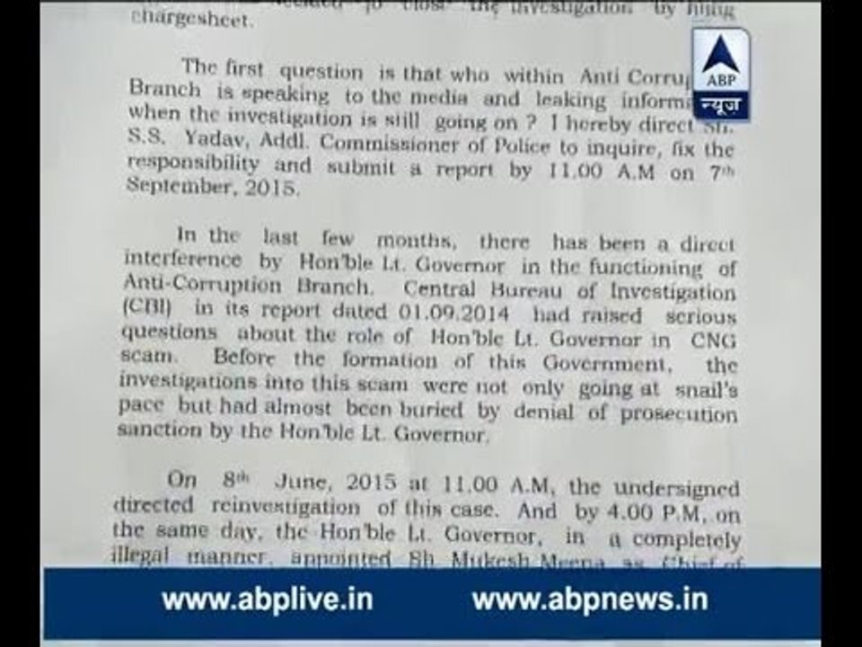 CNG fitness scam: Manish Sisodia writes to Vigilance department against ACB for meddling w