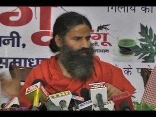 Baba Ramdev on the dengue crisis: Centre, State Governments have failed