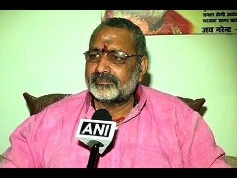 Bihar Elections: BJP will anoint a leader from backward class as CM, says Giriraj Singh