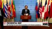 UN Secretary-General Ban Ki-moon hints that he might run for president in Korea