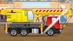 The Concrete Mixer Truck with The Truck, The Tow Truck and Cars & Trucks in the City
