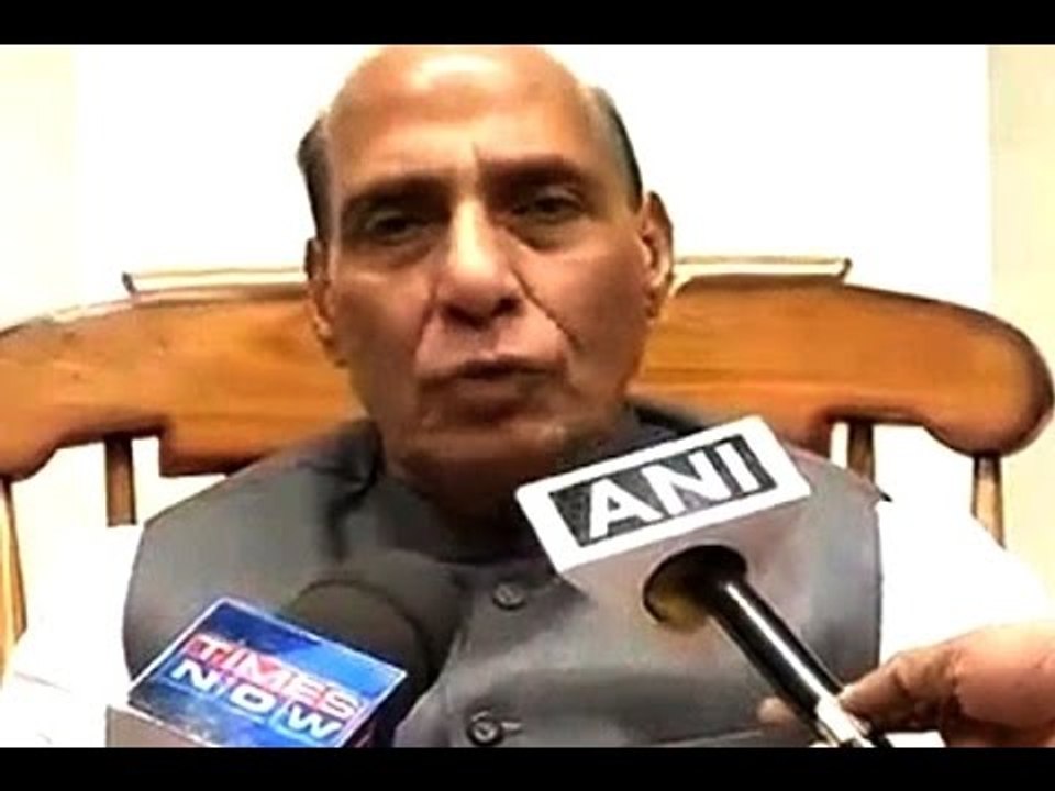 Home Minister Rajnath Singh evades the question when asked when will Dawood be caught