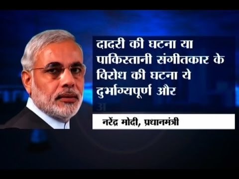 Here is what PM Modi said about the Dadri lynching incident to ABP News