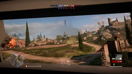 Battlefield 1 Plane spotting.