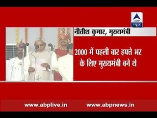 Nitish Kumar takes oath as Bihar CM