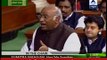 Govt is trying to harass and scare all the Opposition parties: Mallikarjun Kharge in LS