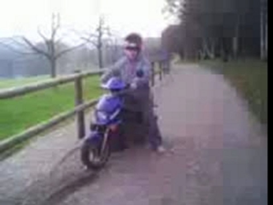 Debast avec mon scoot