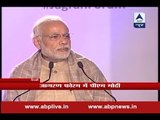 Narendra Modi addresses audiences at Jagran Forum