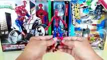Superhero toys | spider man vs ultron collection | Spiderman with spider cycle | titan hero series
