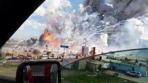 Explosion au mexique