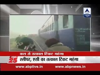 Railways hiked the Tatkal ticket charges