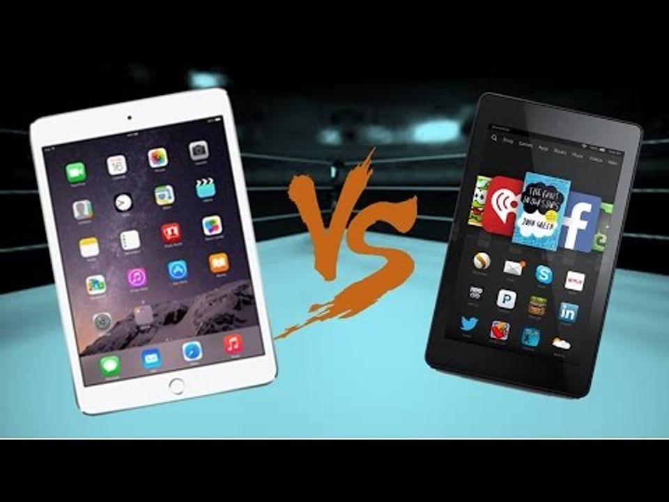 Apple iPad Mini 3 vs. Amazon Fire HD 6
