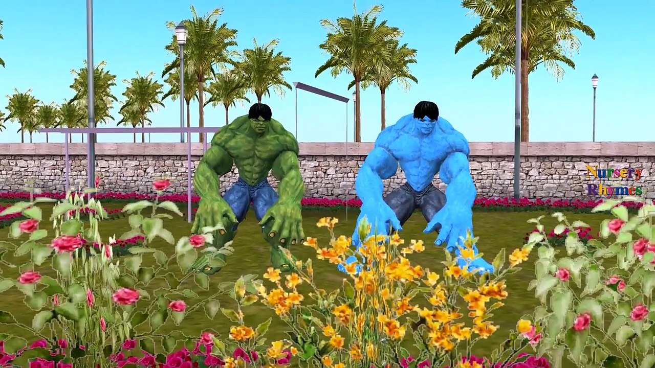 Hulk Nursery Rhymes Collection For Children | And More Finger Family And Johny Johny Yes Papa Rhyme