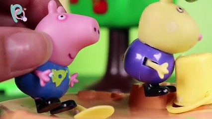 Peppa Pig Juguetes en Español  Geroge y Richard se pelean por los juguetes ᴴᴰ ❤️