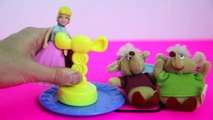 Play Doh Cinderella Feeds Jaq & Gus Mice Sweet Shoppe Sweet Stamp Candy Playset Disney Princess