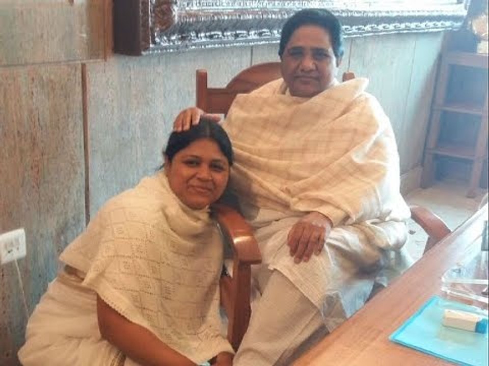 Miffed with candidate's feet touching FB post, Mayawati cancels her ticket