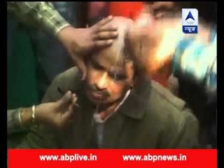 CAUGHT ON CAMERA: Bajrang Dal workers shaved man's head publicly