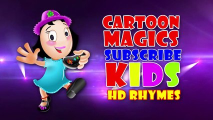 The Wheels on the bus go round and round song Hippopotamus and Penguin puppets children rhymes