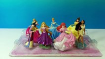 7 Disney Princess Figurine Playset 2 Review - Rapunzel Mulan Pocahontas Ariel Belle Aurora