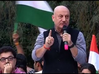 Anupam Kher's FULL SPEECH in JNU: Bhagat Singh is our hero and not those who protest against India