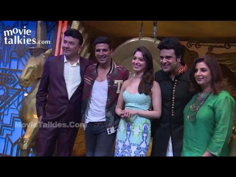 Akshay Kumar, Tamannaah Promote 'Entertainment' On Sets Of Entertainment Ke Liye Kuch Bhi Karega