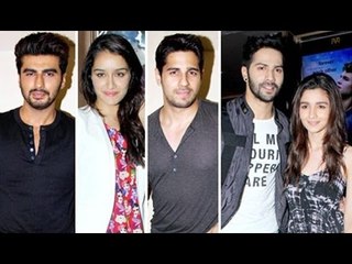 Celebs At The Special Screening Of 'Humpty Sharma Ki Dulhania'