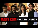 Priyanka Chopra, Sanjay Leela Bhansali, Omung Kumar At Mary Kom's Trailer Launch