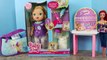 BABY ALIVE Brushy Brushy Baby Doll With Pee Diaper & Surprise Toys and Eggs Purse by DisneyCarToys
