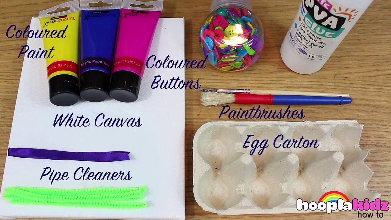 How to Make Flowers with Egg Tray