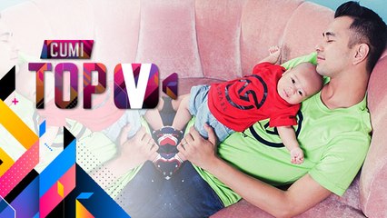 Cumi TOP V: 5 Gaya Tidur Rafathar Bikin Gemes