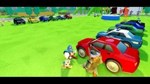 Donald Duck & Mickey playing w/ McQueen Cars & Davy Jones (Disneys PIRATES OF THE CARIBBEAN !)