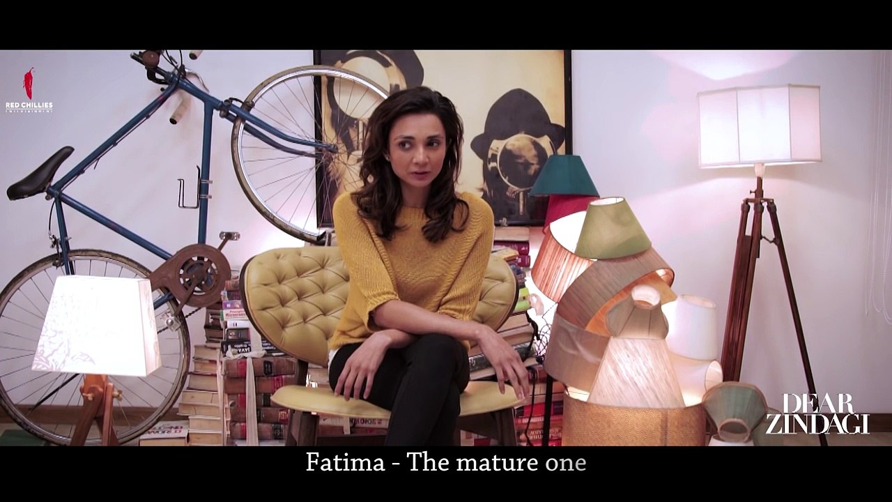 Dear Zindagi   We Love You Zindagi   Alia Bhatt, Shah Rukh Khan   In Cinemas Now