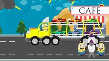 Lightning McQUEEN Truck has Driven in the Dirt! Cars Cartoon Transportation Videos For Kids