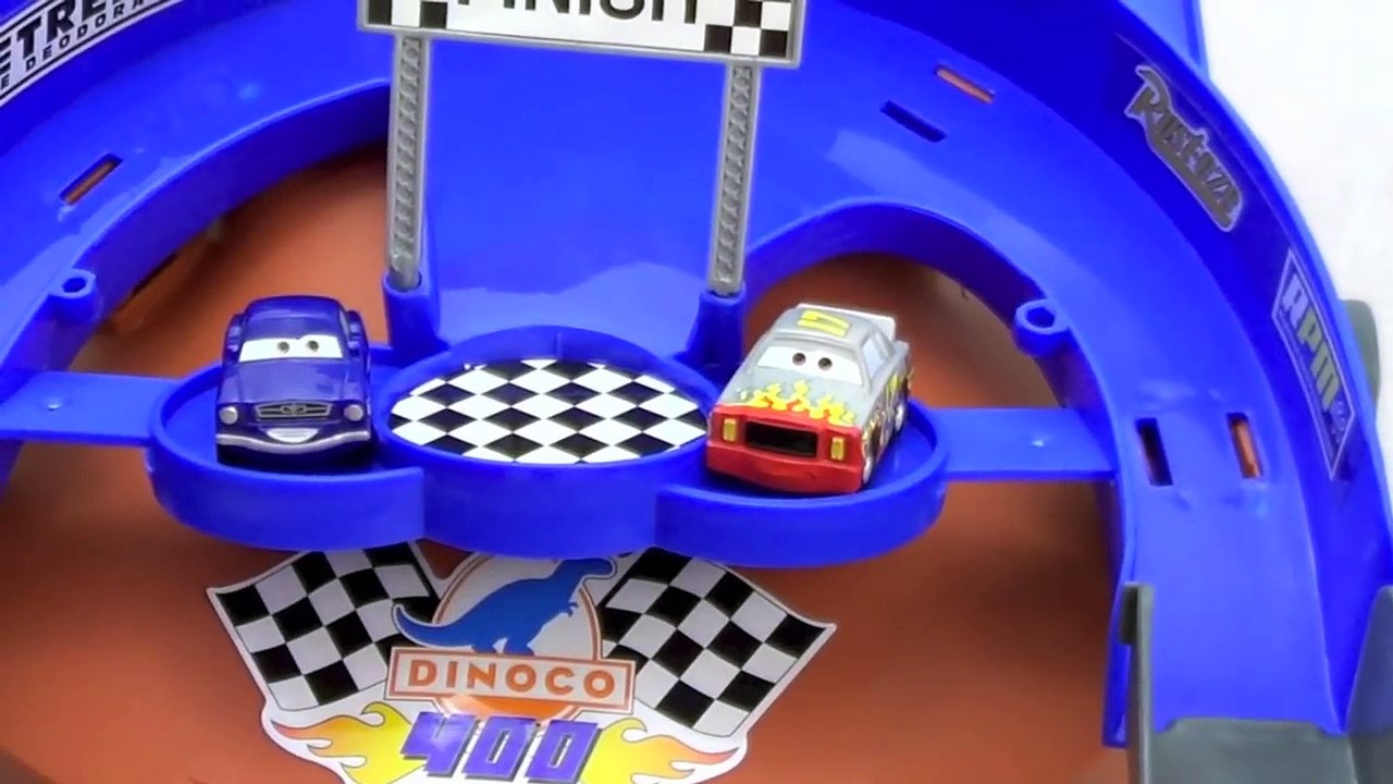 Micro Drifters Fast Flip Transforming Raceway Disney Cars Micro Drifters Speedway NEW Willy Butte